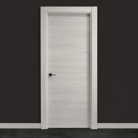 Puerta Laminada Lisa Modelo White
