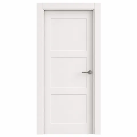 Puerta interior lacada blanca modelo FR3