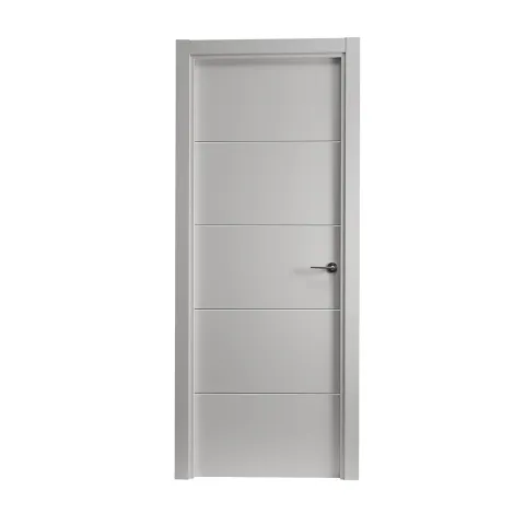 Puerta interior lacada blanca modelo 85007