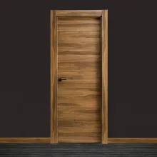 Puerta Laminada Lisa Modelo Dark