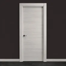Puerta Laminada Lisa Modelo White