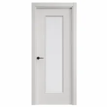 Puerta interior lacada blanca modelo 8100 1V