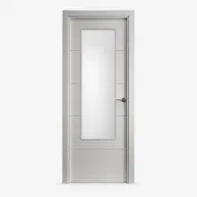Puerta interior lacada blanca modelo 8500 1VC