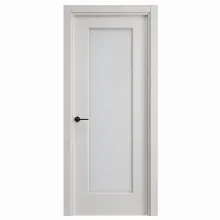 Puerta interior lacada blanca modelo lisa 1VC