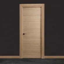 Puerta Laminada Lisa Modelo Natural